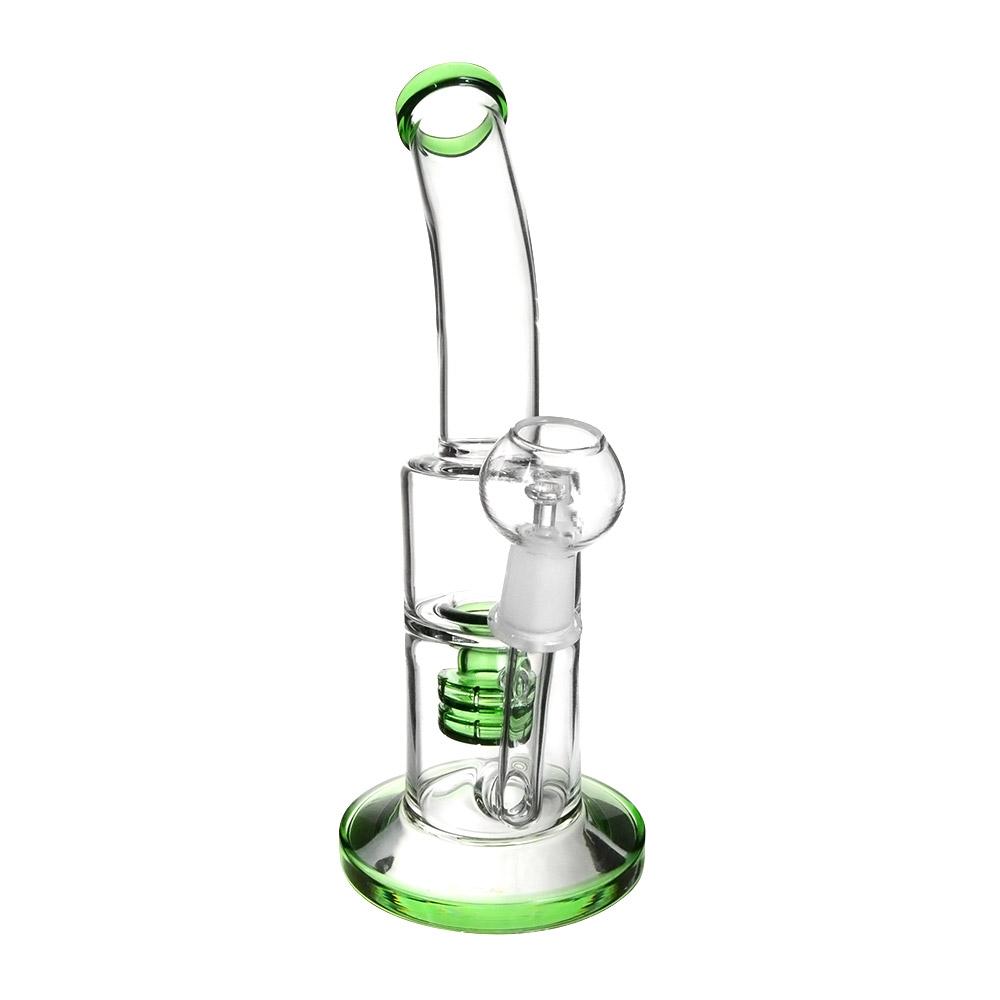 8.5" Green Bird Cage Oil Rig 14mm - 4