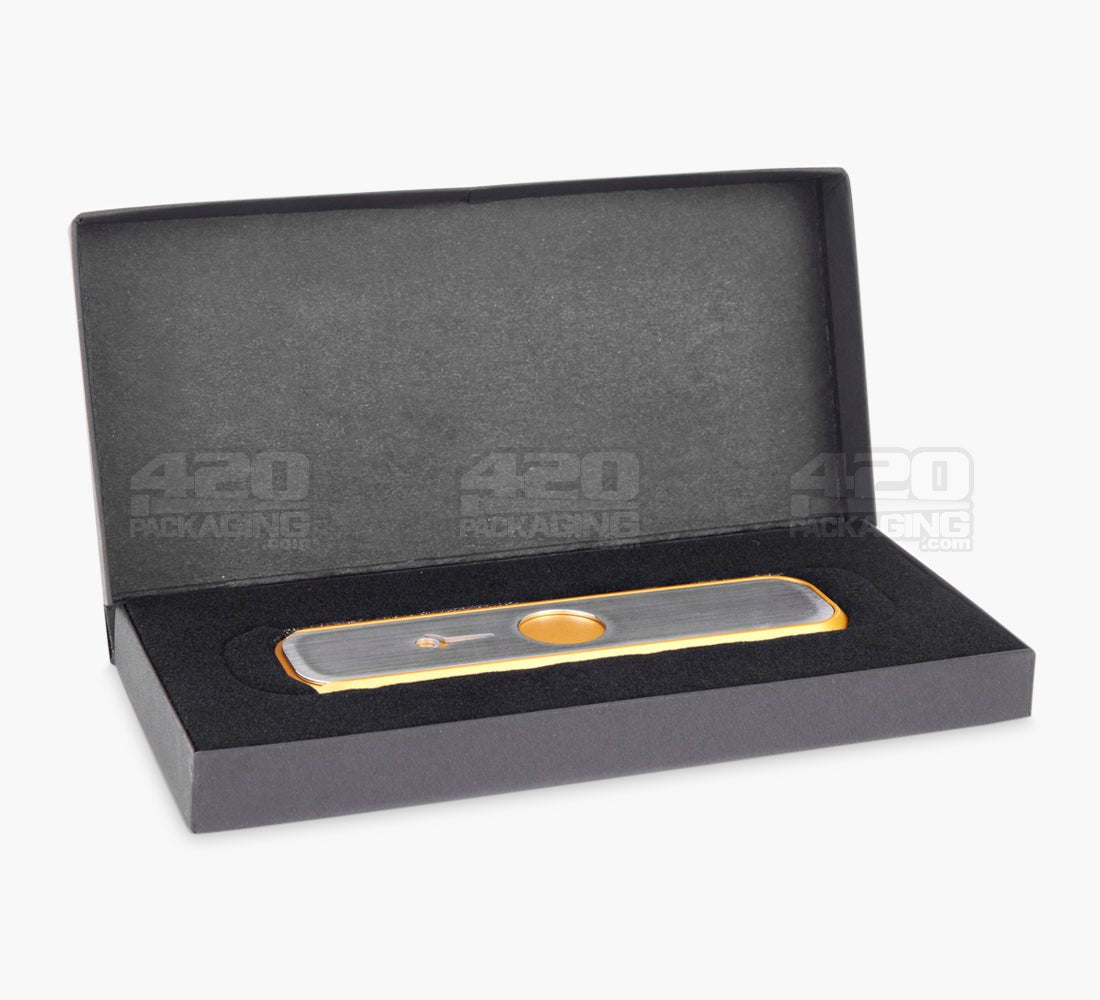 Genius Pipe Magnetic Slider Pipe | 5in Long - Metal - Gold - 10