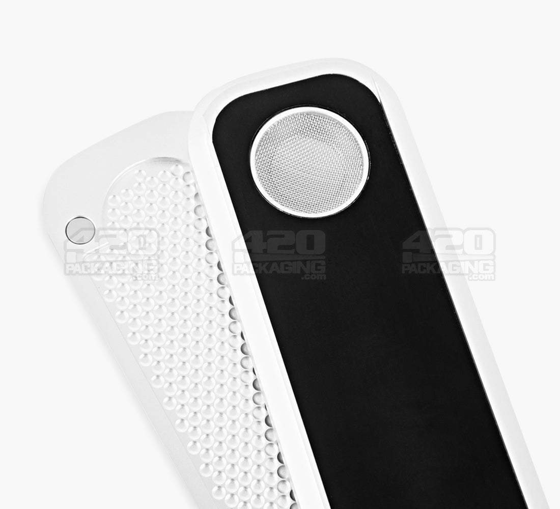 GENIUS PIPE | Classic High Expectations Magnetic Slider Pipe w/ Silver Slider | 6in Long - Metal - Silver