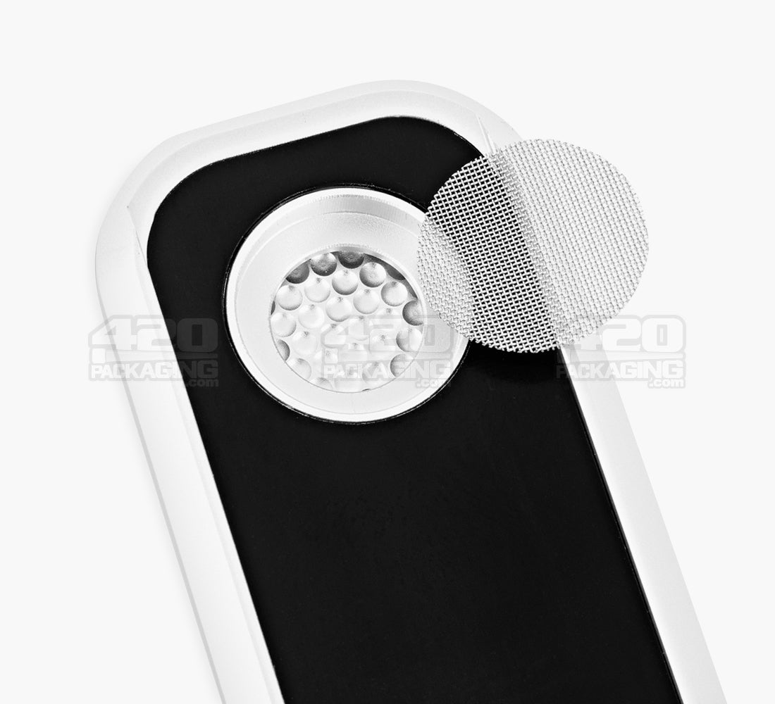 GENIUS PIPE | Classic High Expectations Magnetic Slider Pipe w/ Silver Slider | 6in Long - Metal - Silver