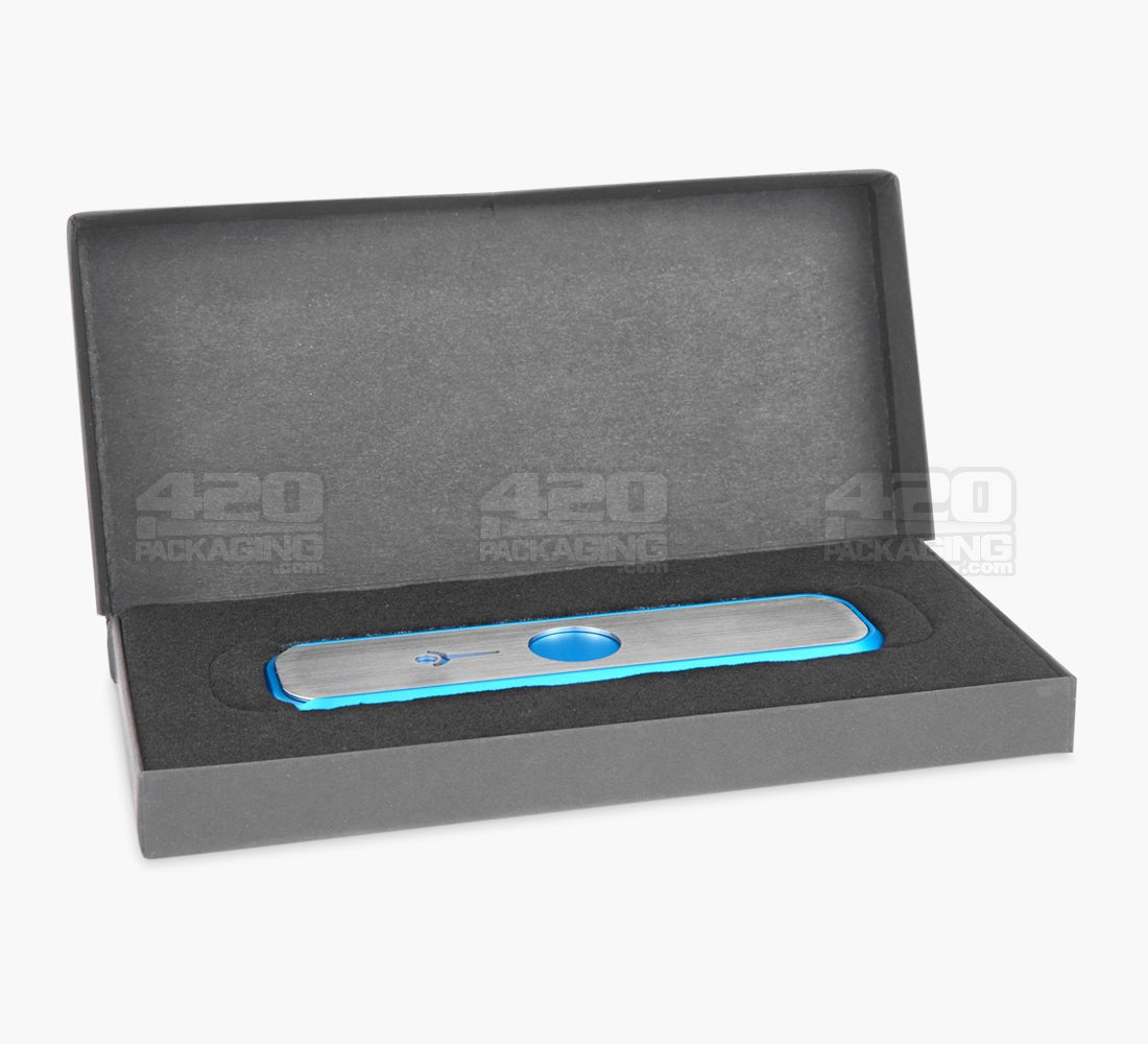 Genius Pipe Magnetic Slider Pipe | 5in Long - Metal - Blue - 9