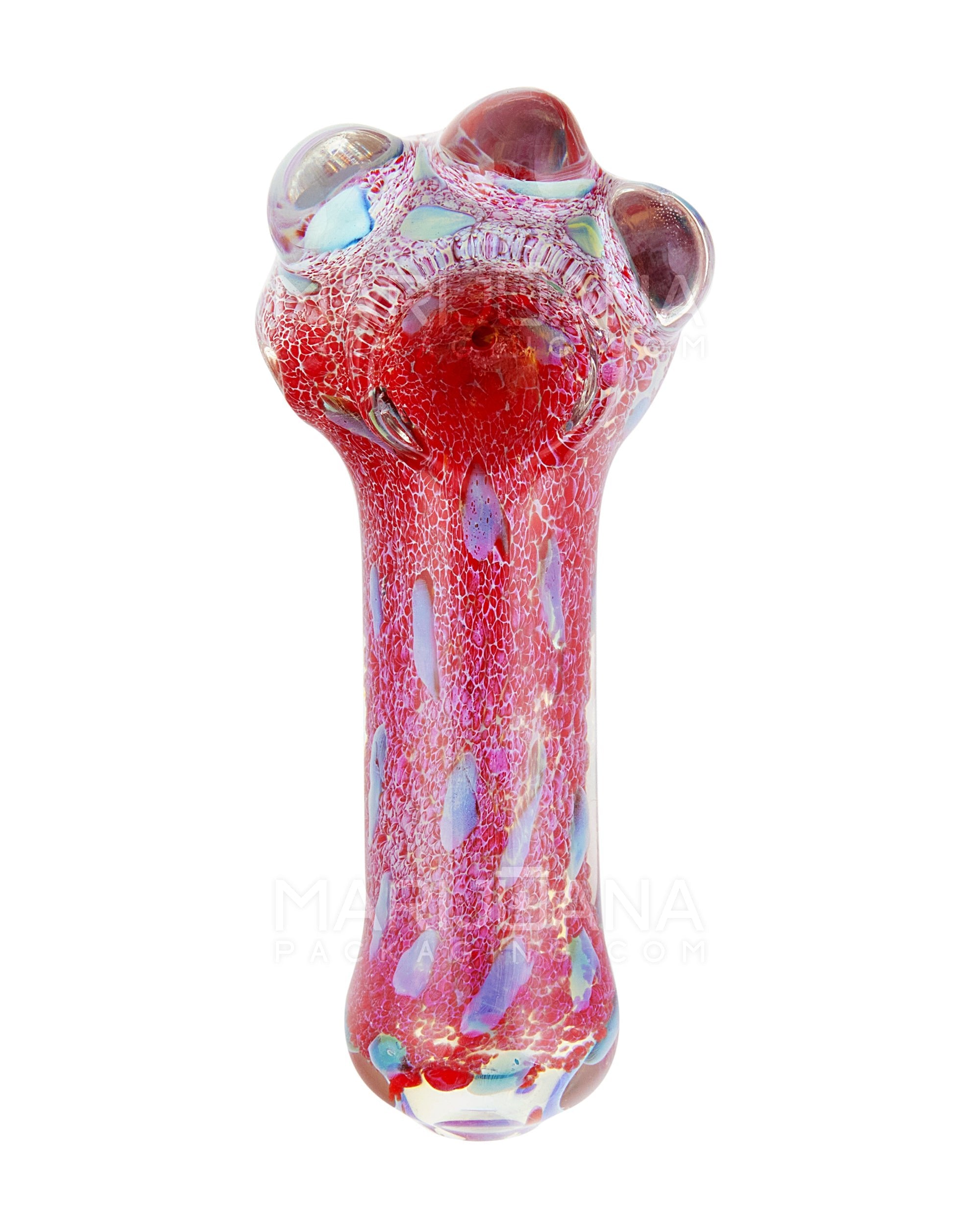 Random Style Artistic Glass Spoon Hand Pipe | 4.5in Long - Glass - Assorted - 2