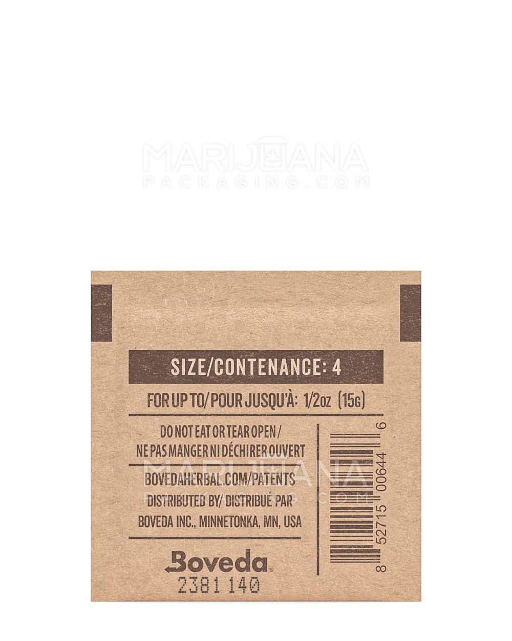 BOVEDA | Humidity Control Packs | 4 Grams - 58% - 100 Count - 3