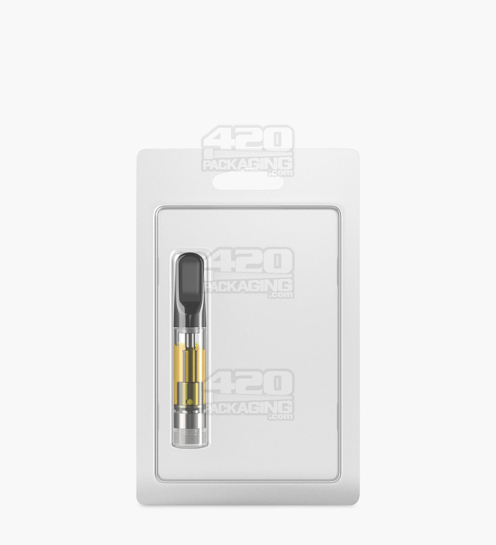 Vape Cartridge Plastic Flat Tip Blister Packaging 400/Box - 5