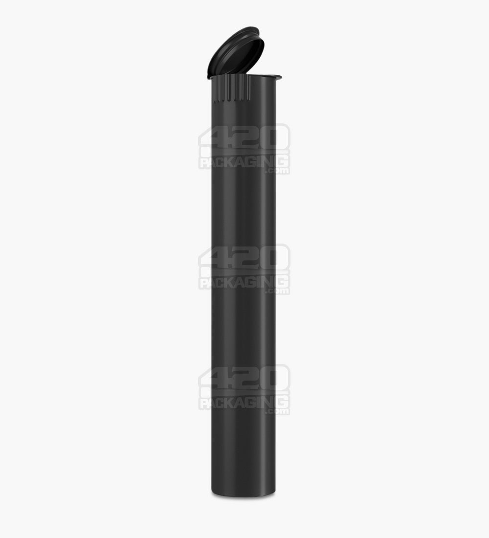 116mm Black Child Resistant Biodegradable Pop Top Pre-Roll Tubes 1000/Box - 1