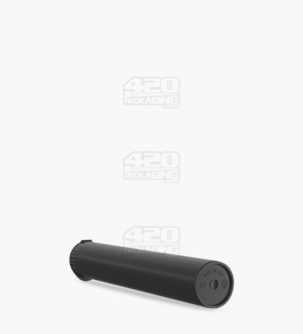 116mm Black Child Resistant Biodegradable Pop Top Pre-Roll Tubes 1000/Box - 5