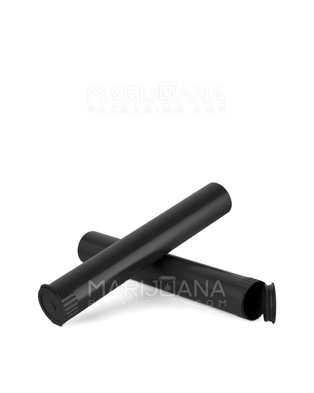 Child Resistant & Sustainable | 100% Biodegradable Pop Top Plastic Pre-Roll Tubes | 116mm - Black - 1000 Count - 9