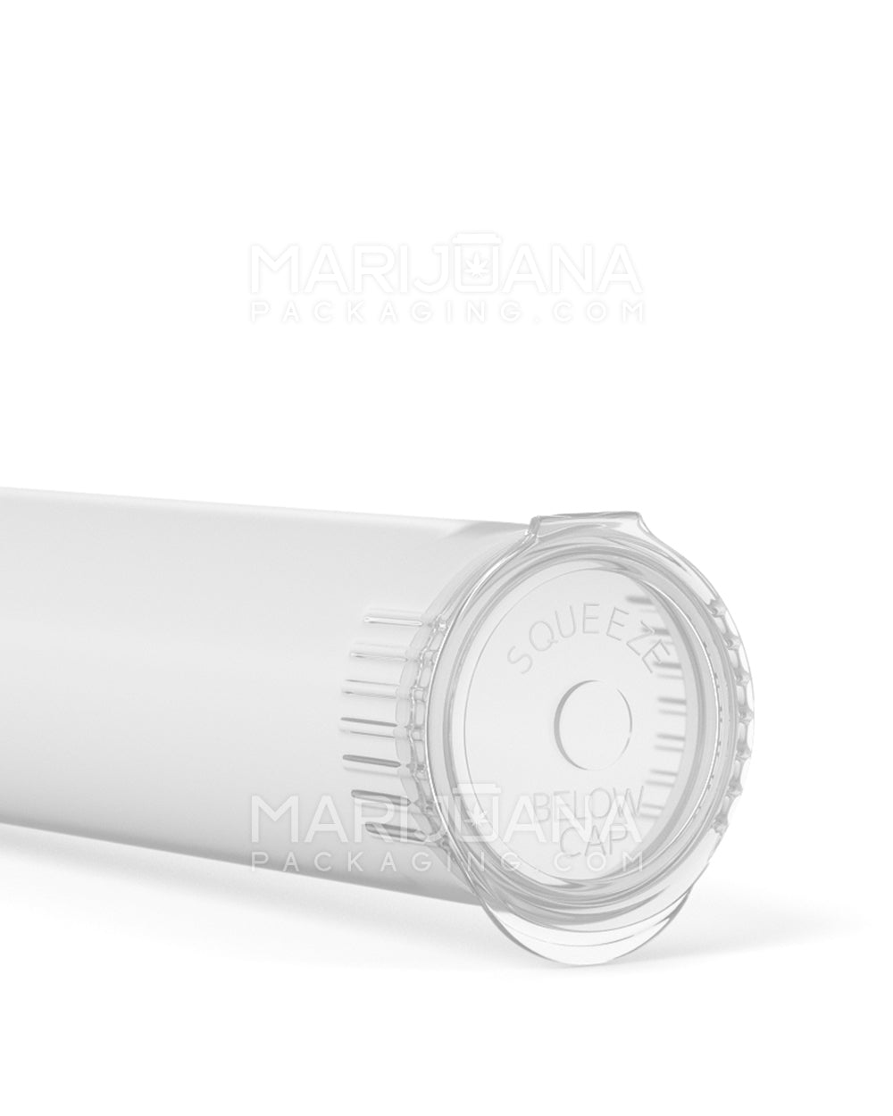 Child Resistant & Sustainable | 100% Biodegradable Pop Top Plastic Pre-Roll Tubes | 116mm - Clear - 1000 Count - 5