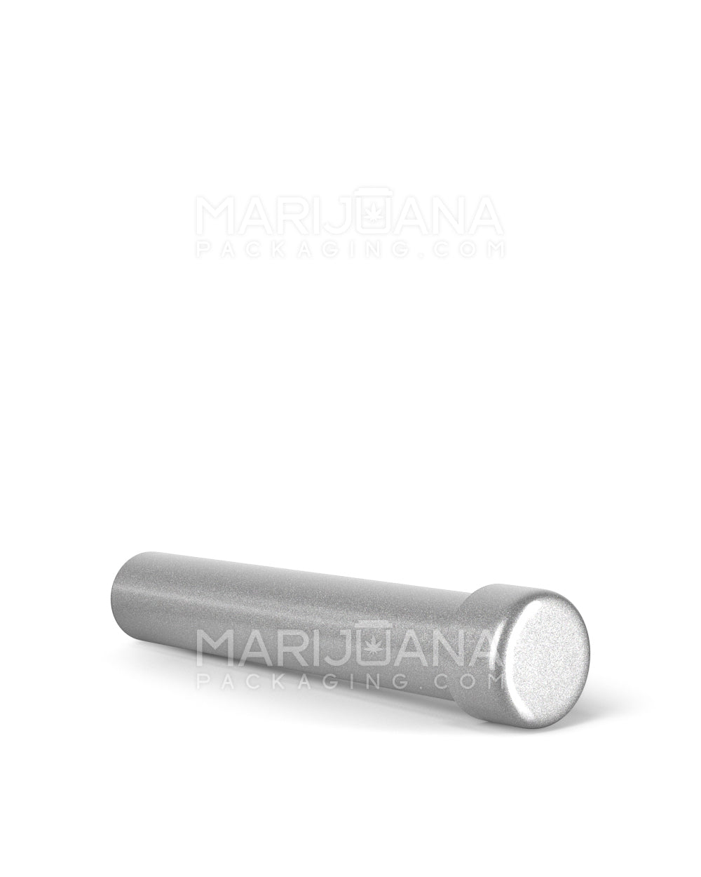 Child Resistant | King Size Pop Top Opaque Metal Pre-Roll Tubes | 110mm - Silver - 250 Count - 5
