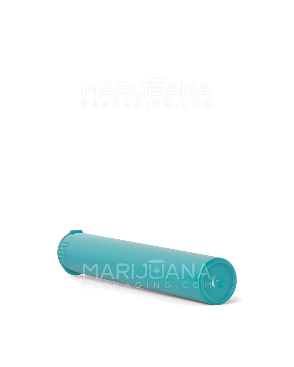 Child Resistant | King Size Pop Top Opaque Plastic Pre-Roll Tubes | 116mm - Teal - 1000 Count - 4