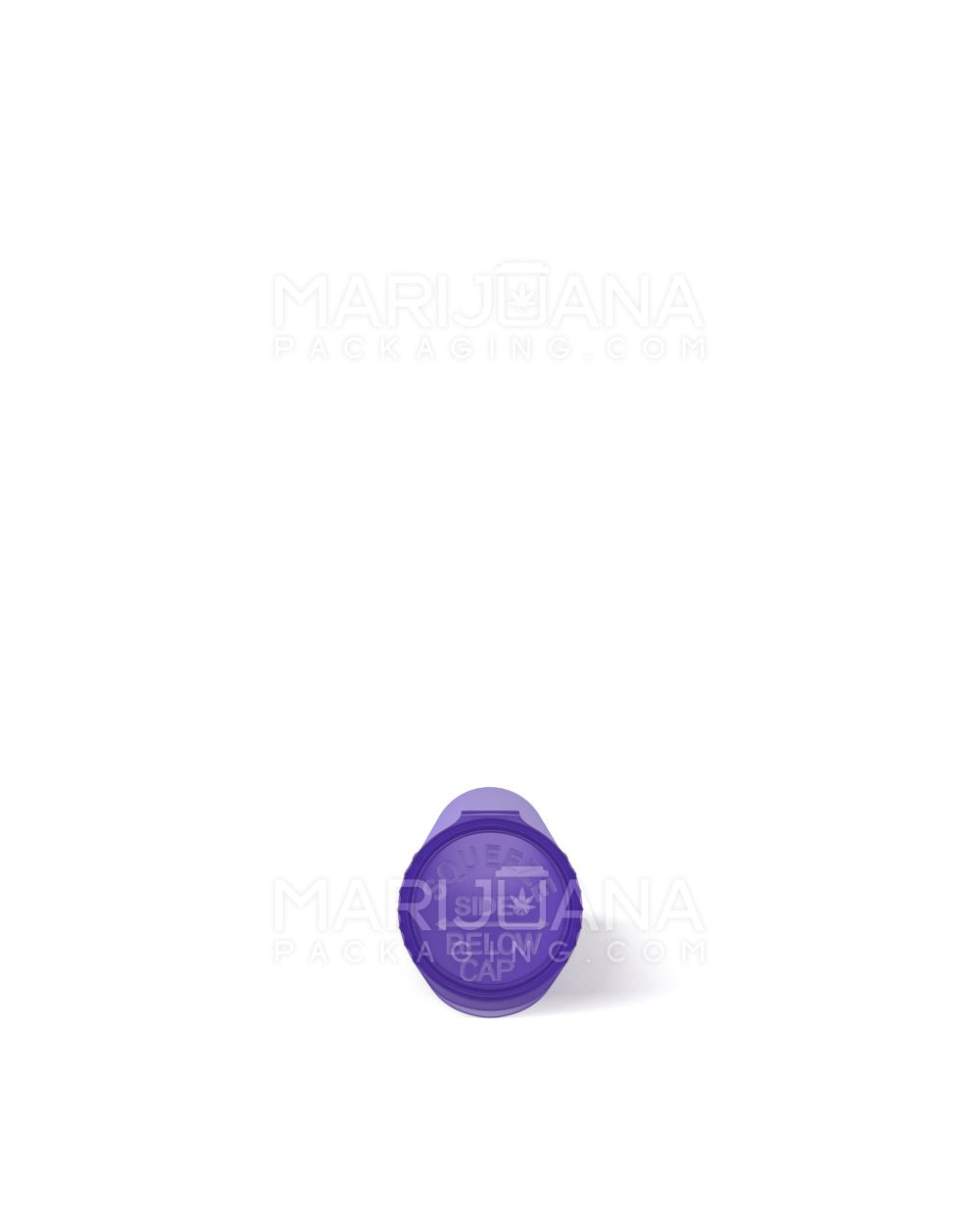 Child Resistant | King Size Pop Top Translucent Plastic Pre-Roll Tubes | 116mm - Purple - 1000 Count - 8