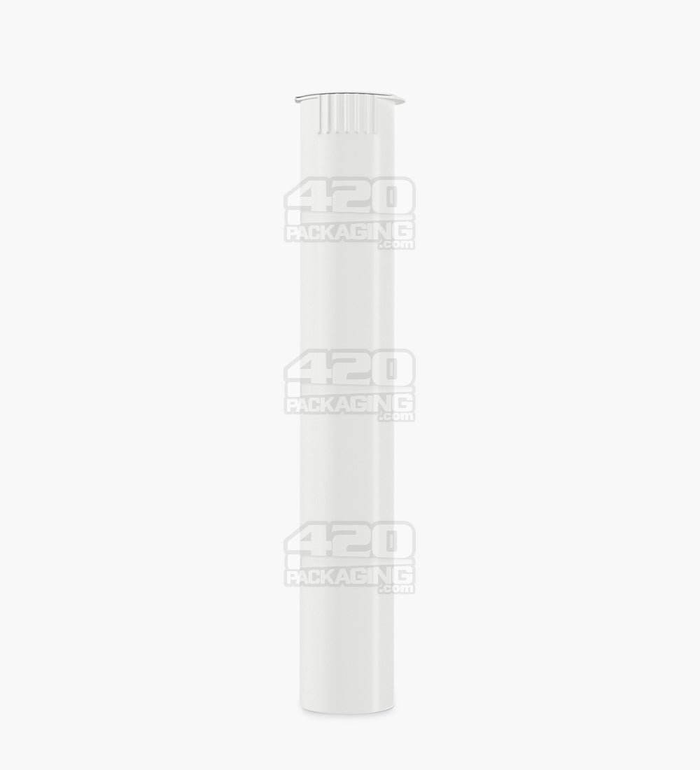 Child Resistant & Sustainable | 100% Biodegradable Pop Top Plastic Pre-Roll Tubes | 116mm - White - 1000 Count