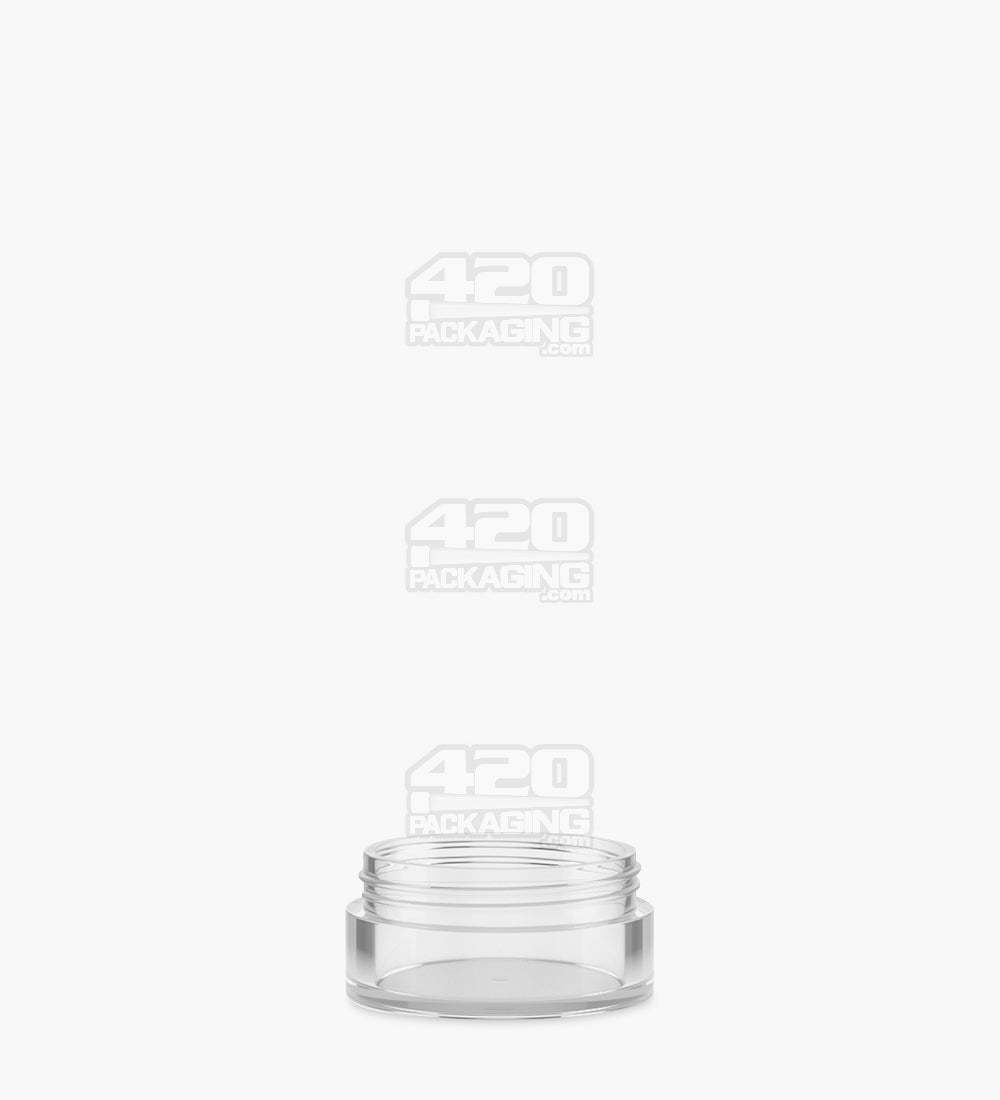 Clear Concentrate Containers w/ Screw Top Cap | 5mL - Plastic - 250 Count