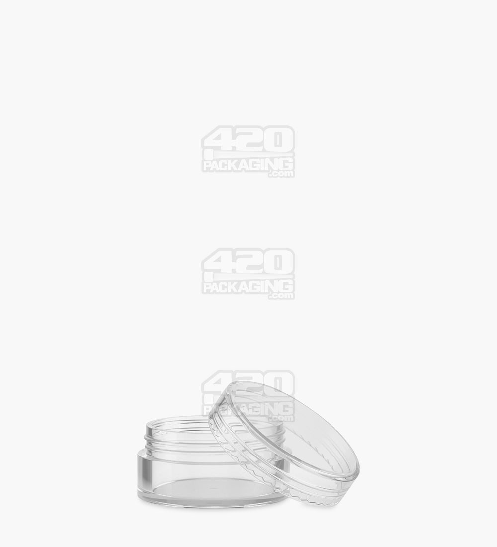 Clear Concentrate Containers w/ Screw Top Cap | 5mL - Plastic - 250 Count