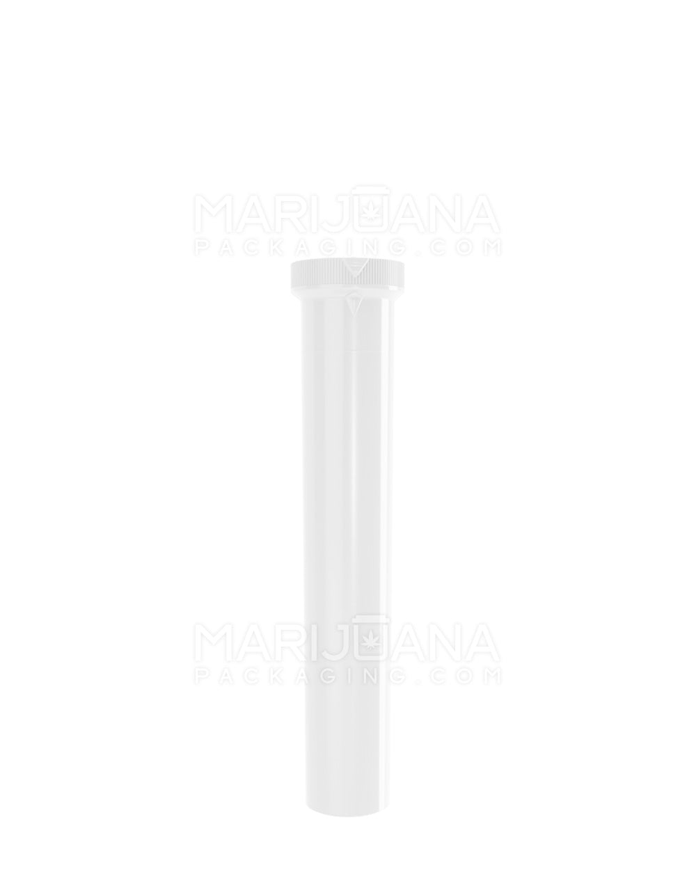 Child Resistant | ‘Line-Up Arrow’ Pre-Roll Tubes | 94mm - Opaque White Plastic - 750 Count - 3
