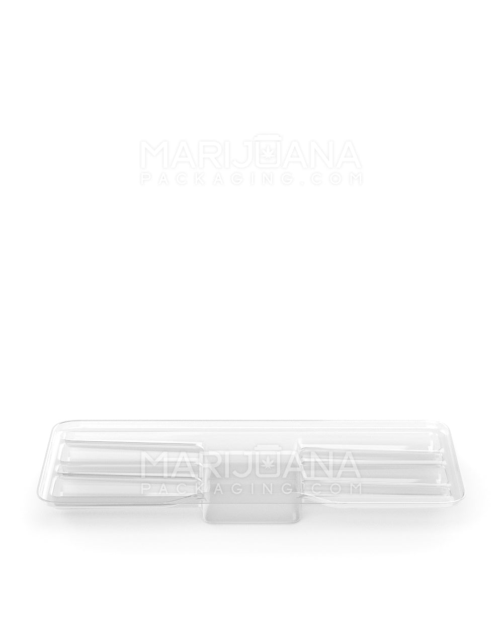 Edible & Joint Box Insert Tray for 4 King Size Pre Rolled Cones | 109mm - Clear Plastic - 100 Count - 5