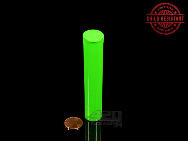 Squeezetops 98mm Fluorescent Mix Child Resistant J-Tubes