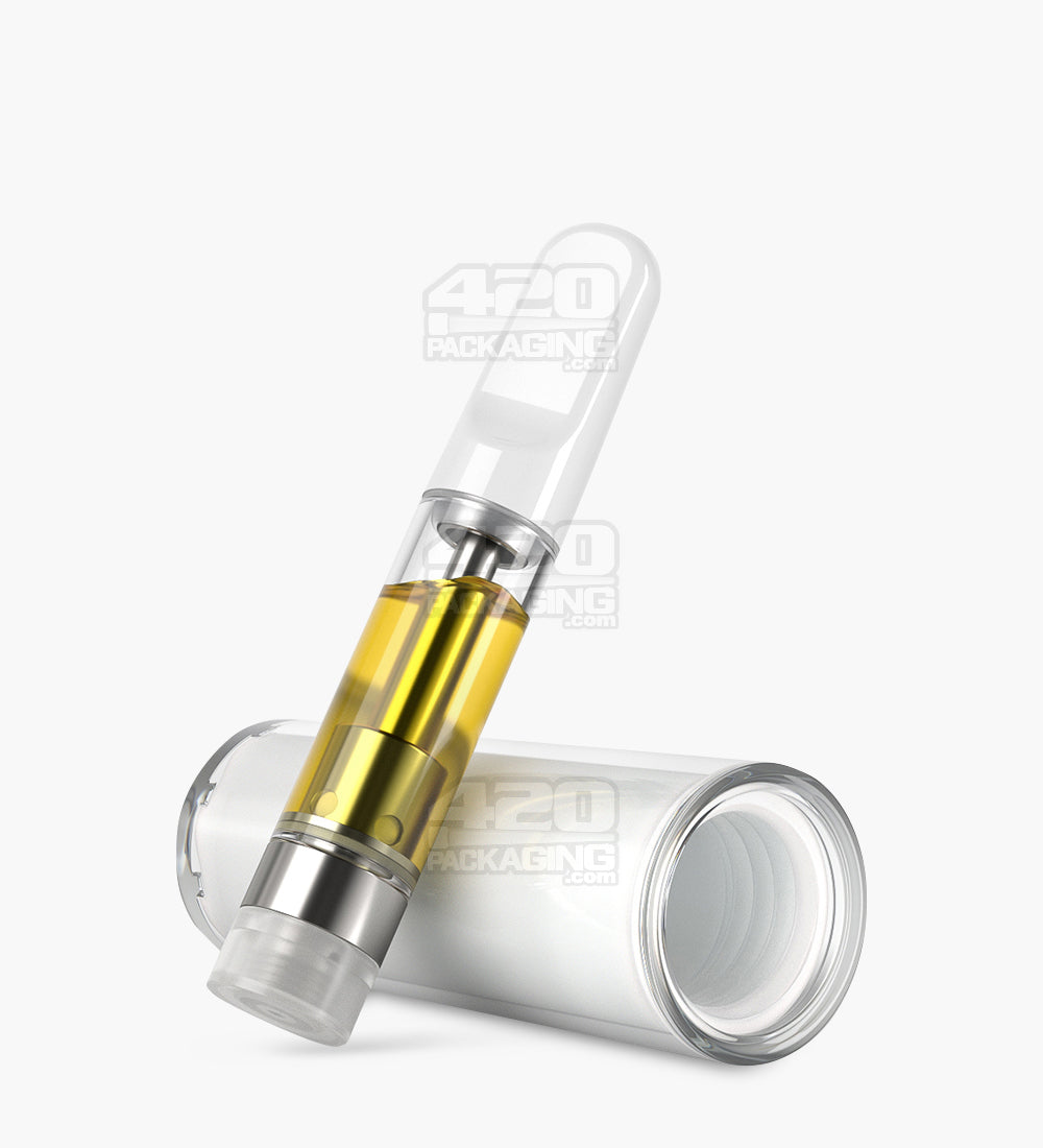 Child Resistant Vape Cartridge Tube W/ White Insert 100/Box - 3