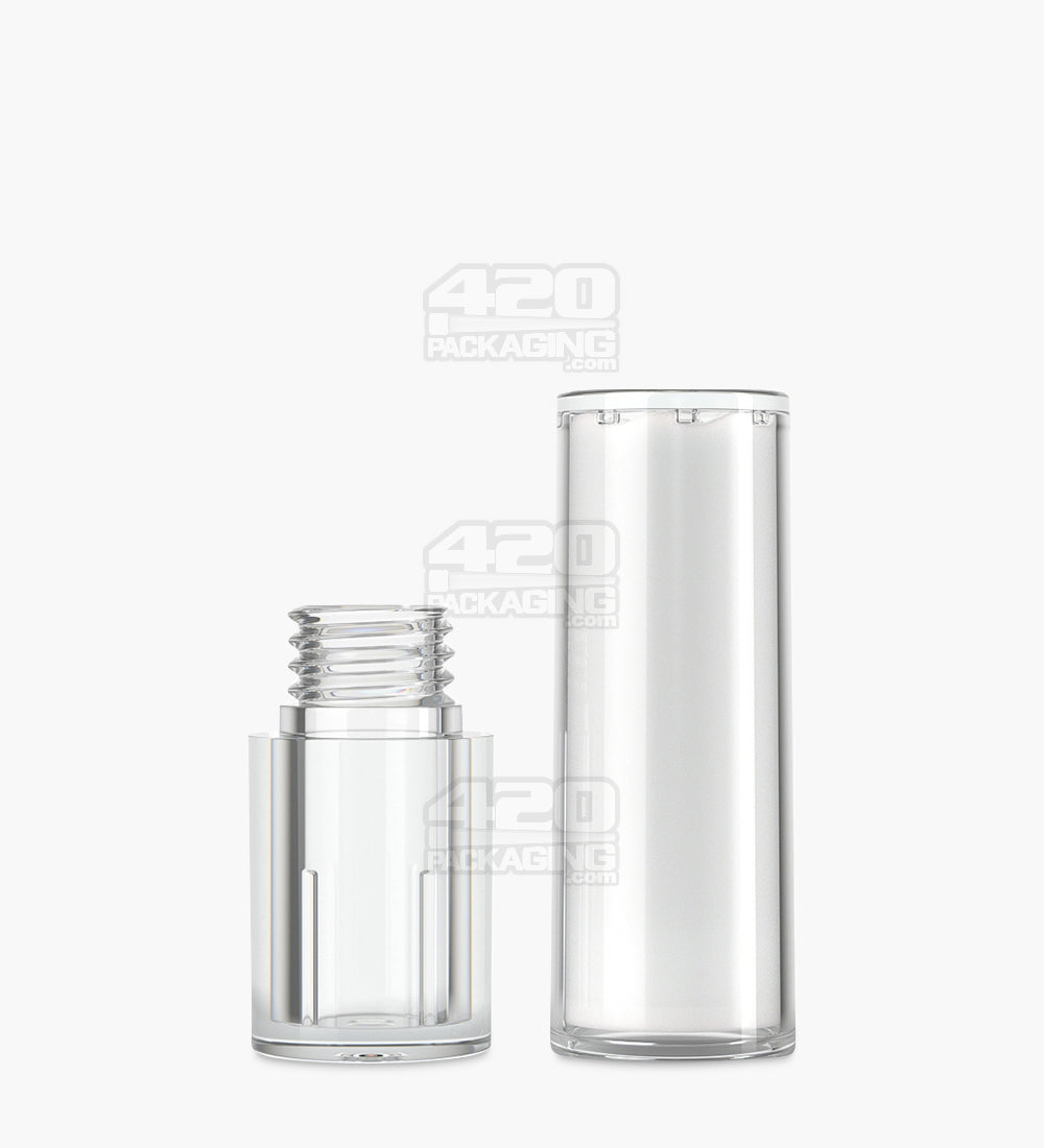 Child Resistant Vape Cartridge Tube W/ White Insert 100/Box - 5