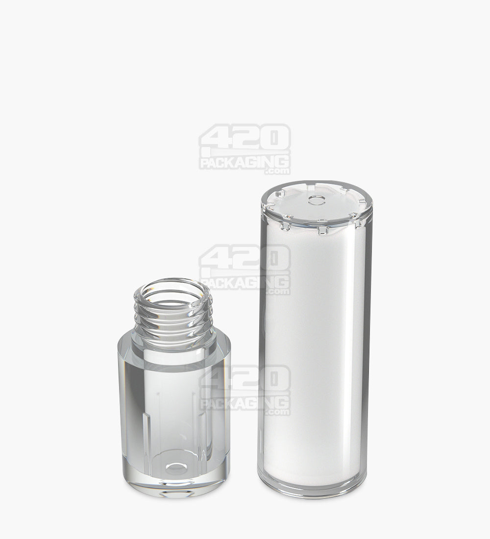 Child Resistant Vape Cartridge Tube W/ White Insert 100/Box - 11