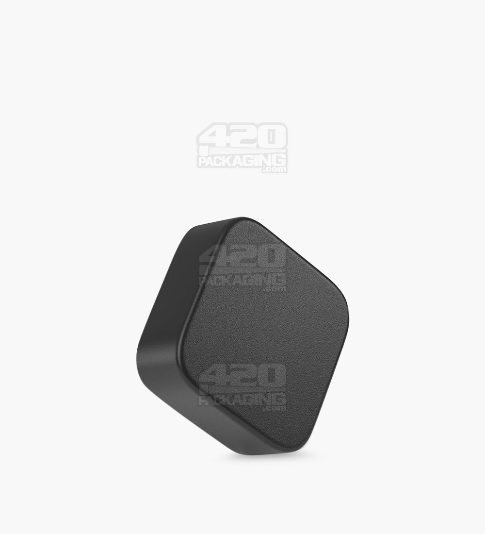 Qube 32mm Clear Glass Concentrate Jar W/ Black Lid 250/Box - 6