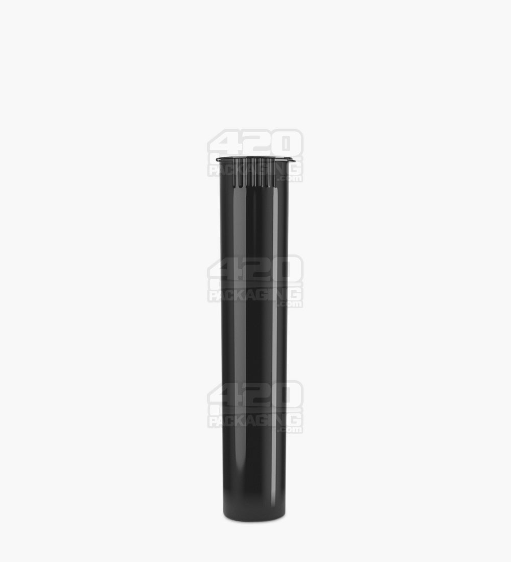 Child Resistant | Pop Top Opaque Plastic Pre-Roll Tubes | 95mm - Black - 1000 Count
