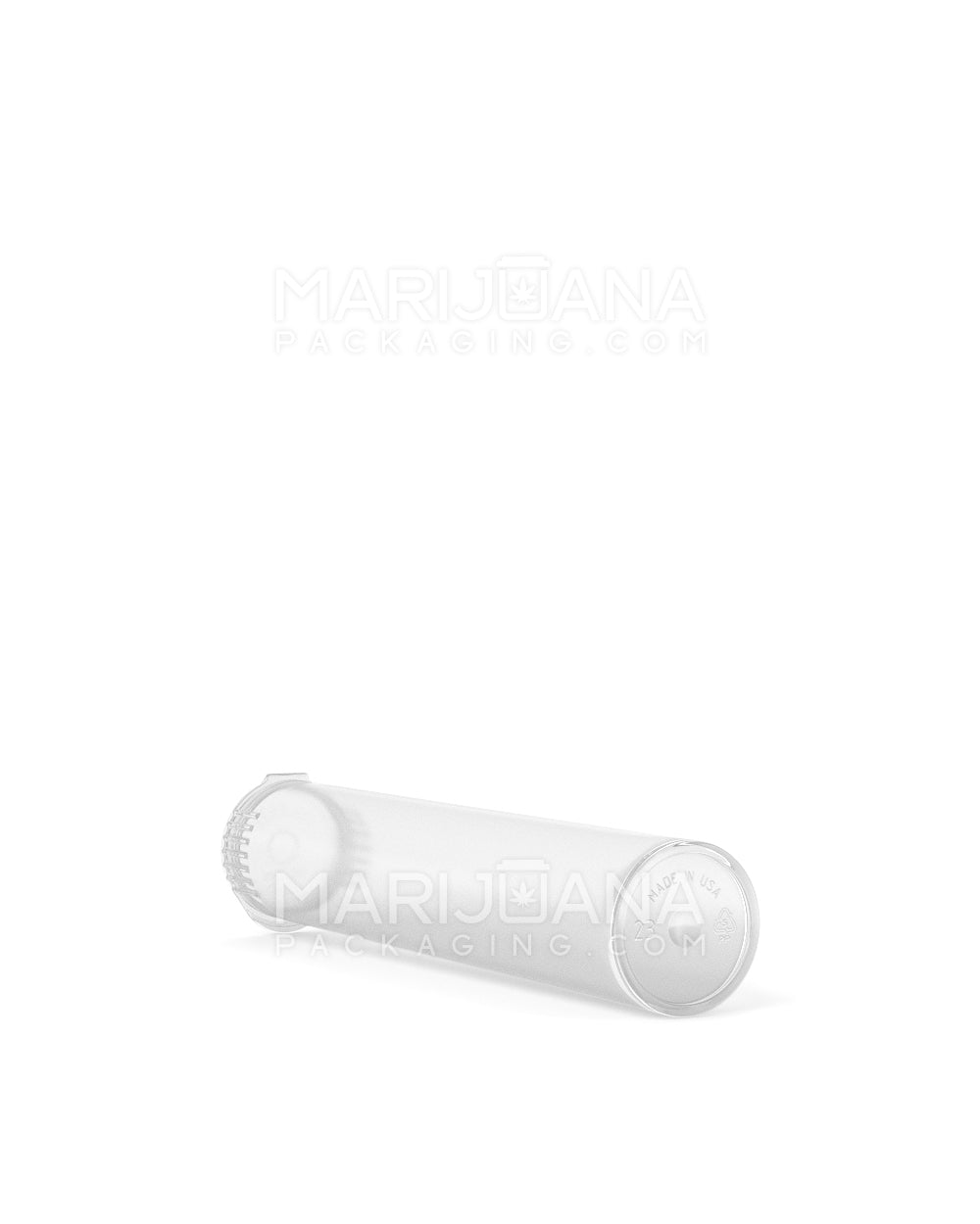 Child Resistant & Sustainable | 100% Biodegradable Pop Top Plastic Pre-Roll Tubes | 95mm - Clear - 1000 Count - 7