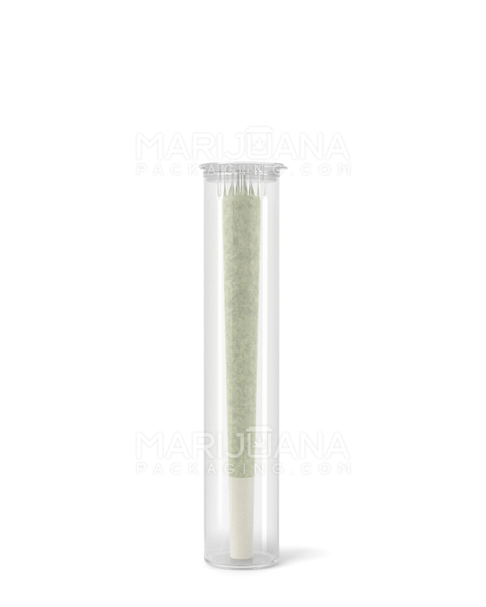 Child Resistant | Pop Top Plastic Pre-Roll Tubes | 98mm - Clear - 1000 Count - 3