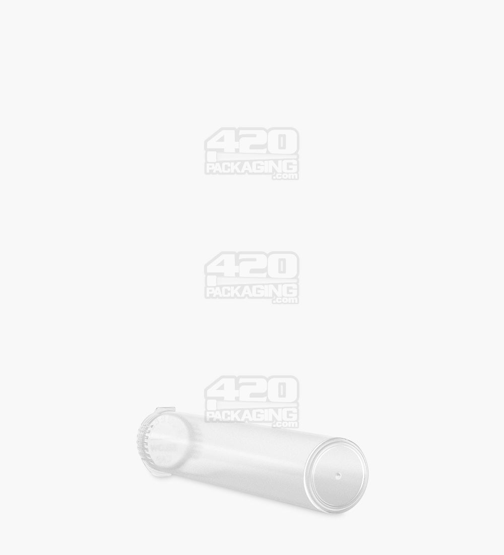 98mm Child Resistant Pop Top Clear Plastic PCR Pre - Roll Tubes 1000/Box - 7