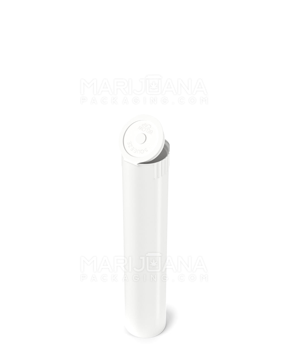 Child Resistant & Sustainable | 100% Biodegradable Pop Top Plastic Pre-Roll Tubes | 95mm - White - 1000 Count - 3
