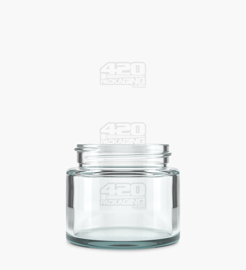 53mm Straight Sided Clear 2.5oz Glass Jar 32/Box - 1