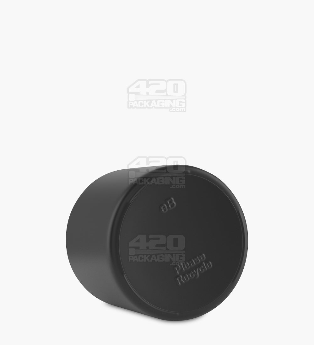 Straight Sided Matte Black Glass Jars | 53mm - 3.75oz - 32 Count