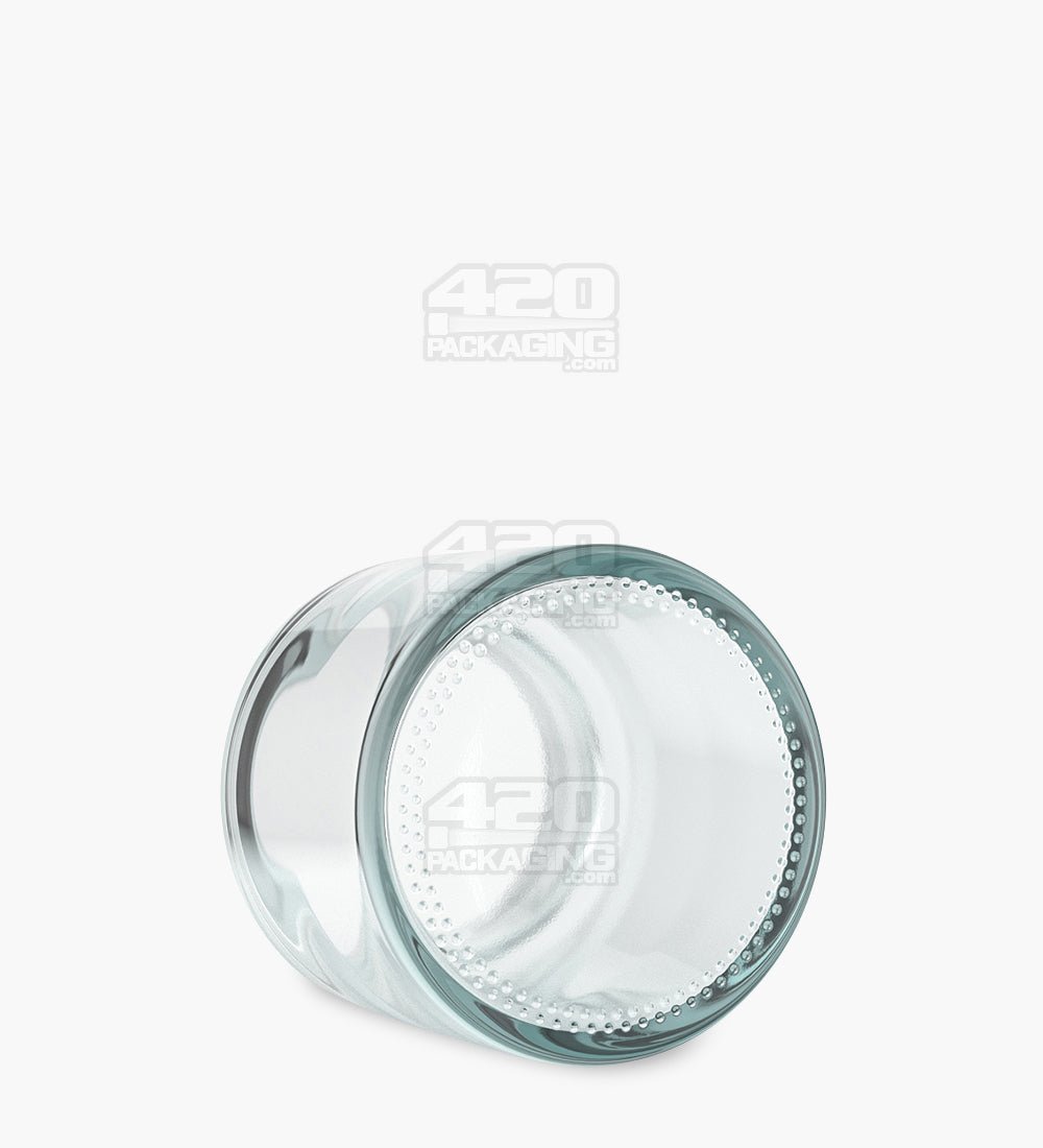 53mm Straight Sided Clear 3.75oz Glass Jar 84/Box - 5