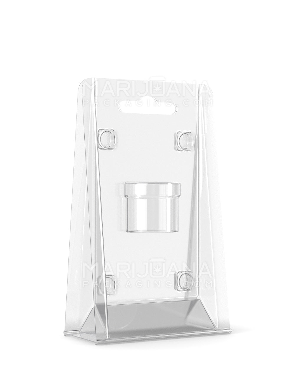Trifold Blister Packaging for Concentrate Containers | Clear Plastic - No Insert - 500 Count - 1