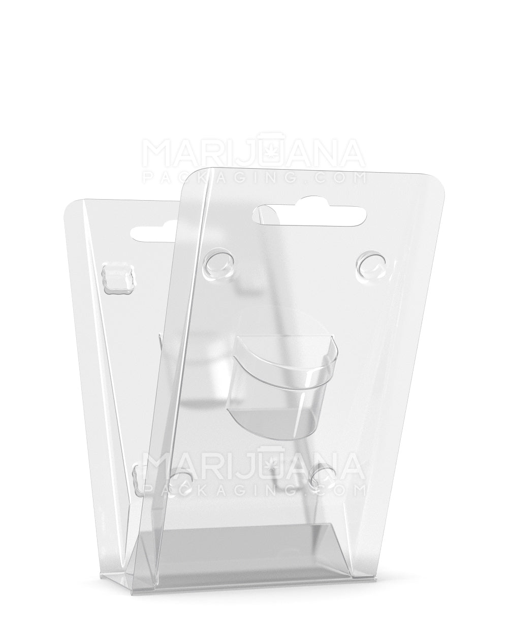 Trifold Blister Packaging for Concentrate Containers | Clear Plastic - No Insert - 500 Count - 8