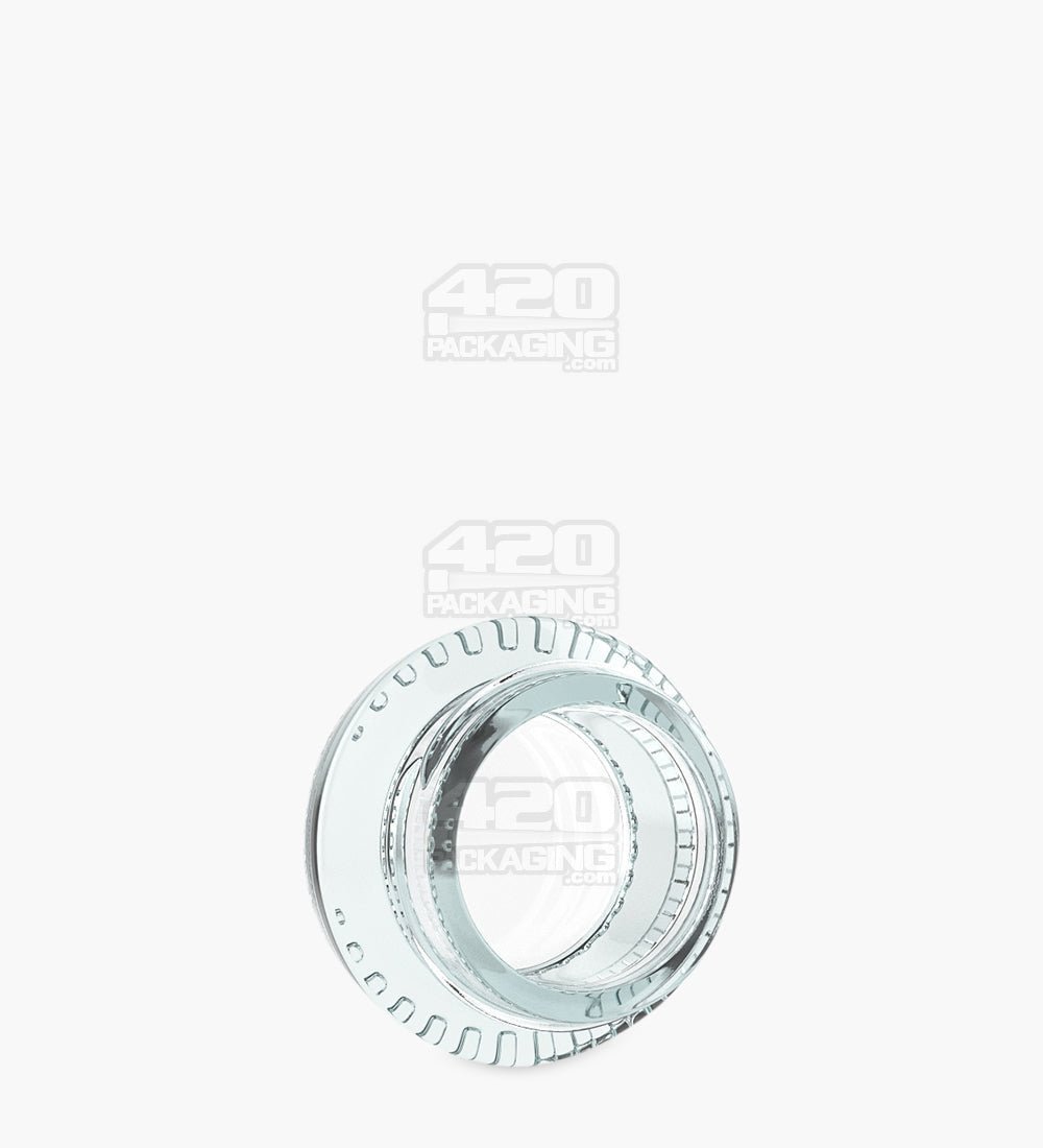 38mm Clear 9ml Glass Concentrate Jar 240/Box - 3