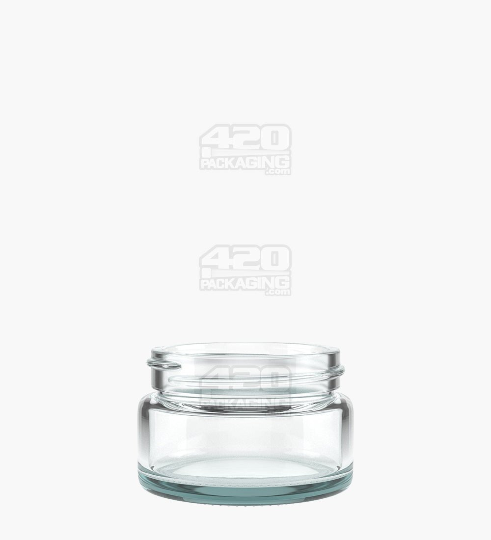 1oz Straight Sided Clear Glass Jars 200/Box - 1
