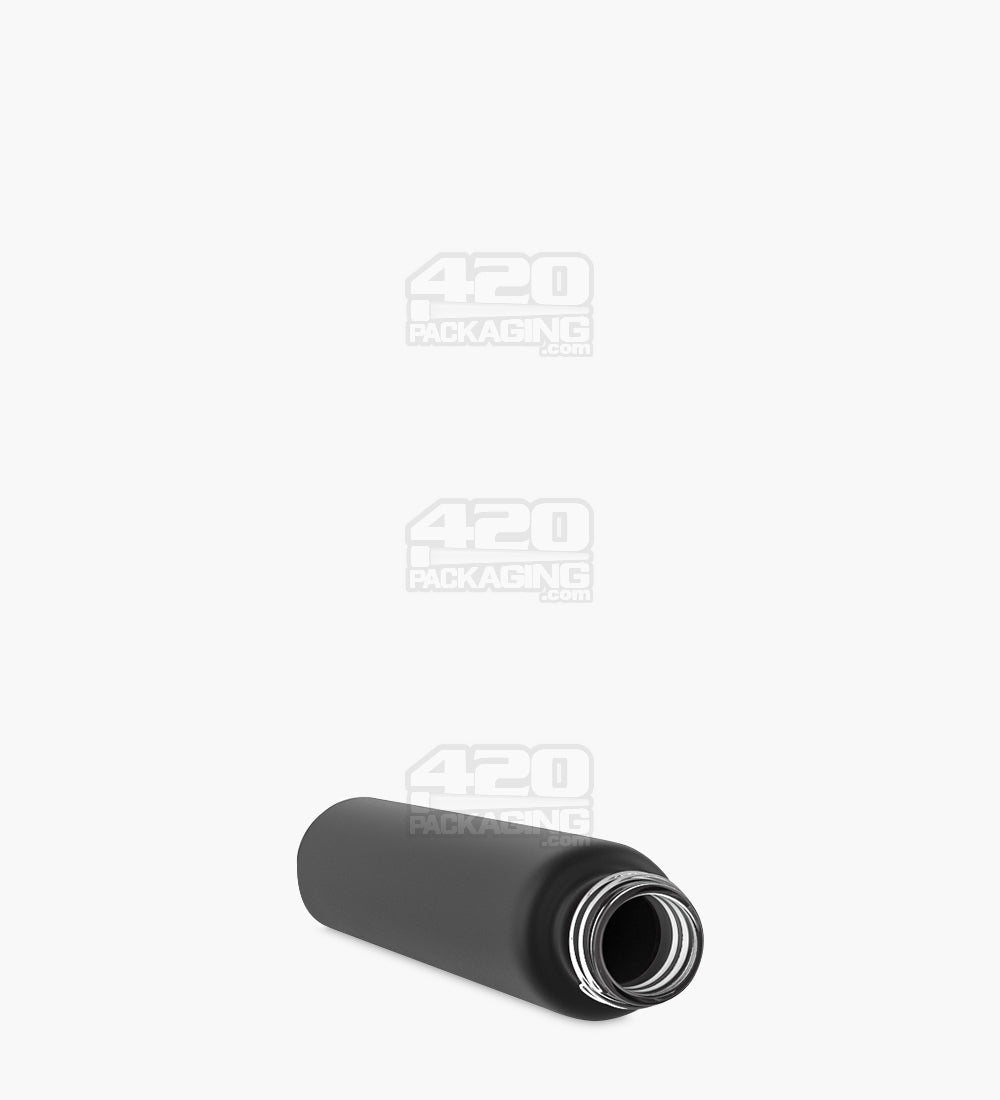 Matte Black Glass Pre-Roll Tubes | 18mm - 115mm - 400 Count