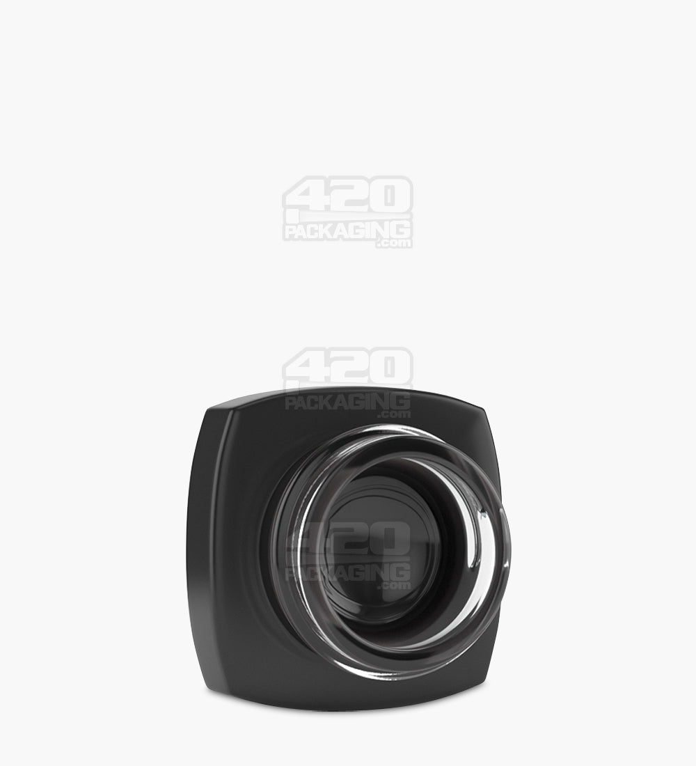 Matte Black Glass Pillow Concentrate Jar | 38mm - 9mL - 240 Count