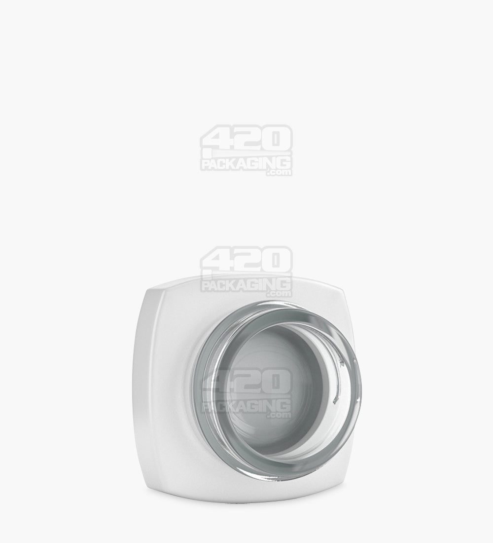 Matte White Glass Pillow Concentrate Jar | 38mm - 9mL - 240 Count
