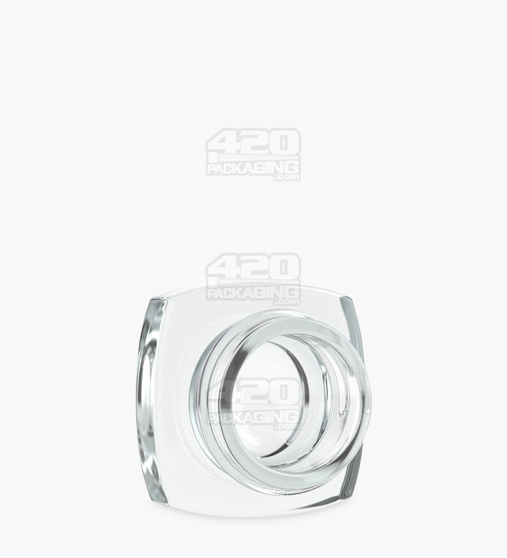 38mm Clear 9ml Glass Pillow Concentrate Jar 240/Box - 3