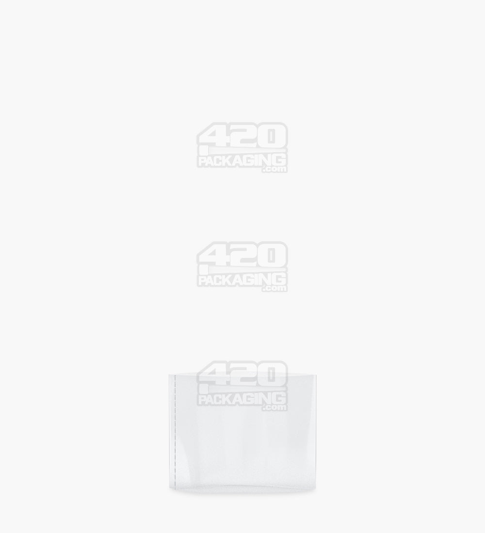 Tamper Evident | Heat Seal PETG Shrink Bands for Tubes | 30mm x 40mm - Clear Plastic - 1000 Count