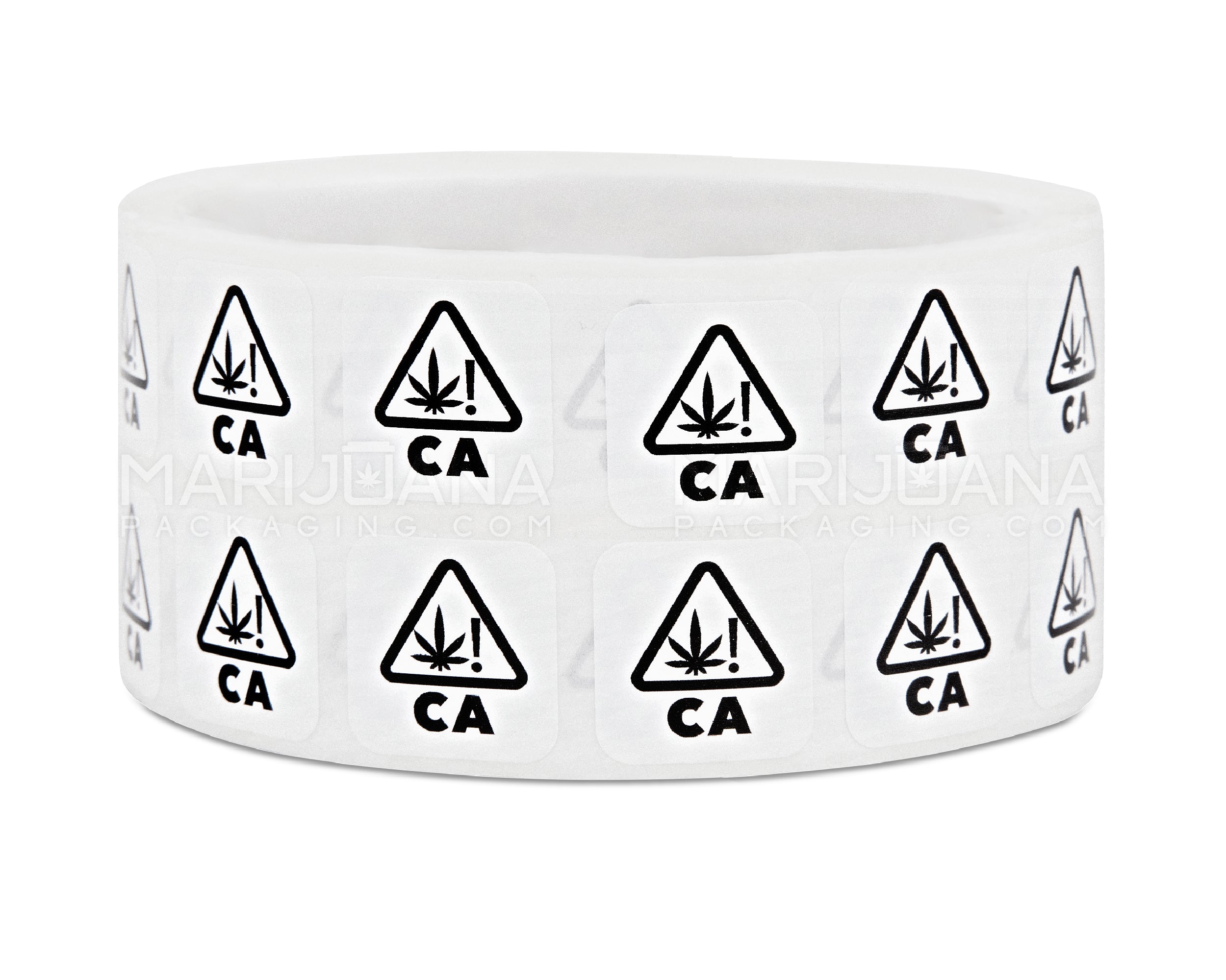 California Universal Product Symbol Labels | .75in x .75in - Square - 1000 Count - 3