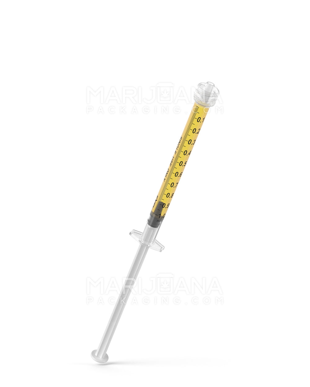 Luer Lock | Plastic Dab Applicator Syringes | 1mL - 0.1mL Increments - 100 Count - 6