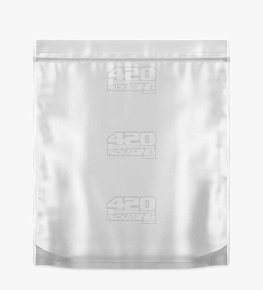 Tamper Evident | Matte Black Vista Mylar Bags (Tear Notch) | 14.6in x 16.4in - 448g - 100 Count