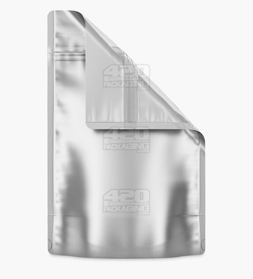 Matte-Silver 6" x 9.3" Mylar Vista Tamper Evident Bags (28 grams) 1000/Box