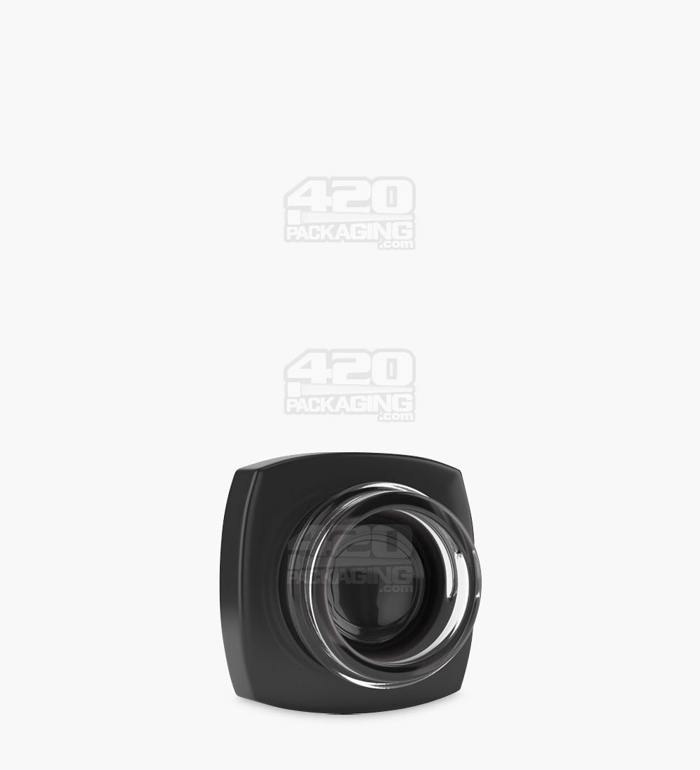 Matte Black Glass Pillow Concentrate Jar | 32mm - 5mL - 250 Count