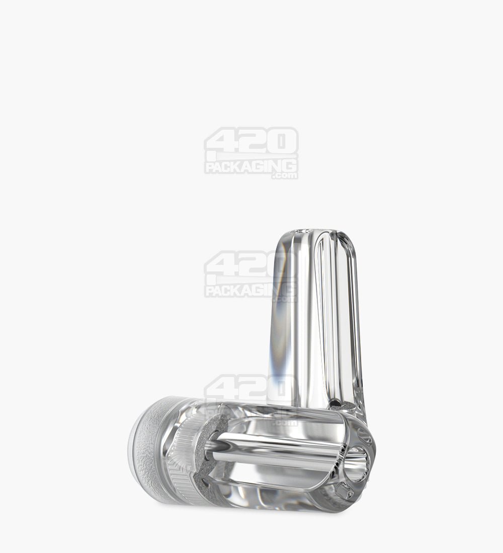 RAE Clear Plastic Flat Vape Mouthpiece for Arbor Press Plastic Cartridges 3600/Box - 1
