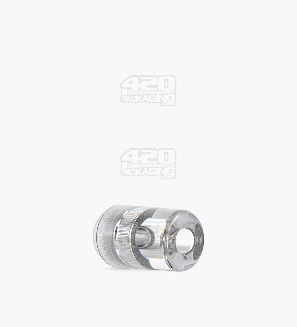 RAE Clear Plastic Round Vape Mouthpiece for Arbor Press Plastic Cartridges 400/Box - 5