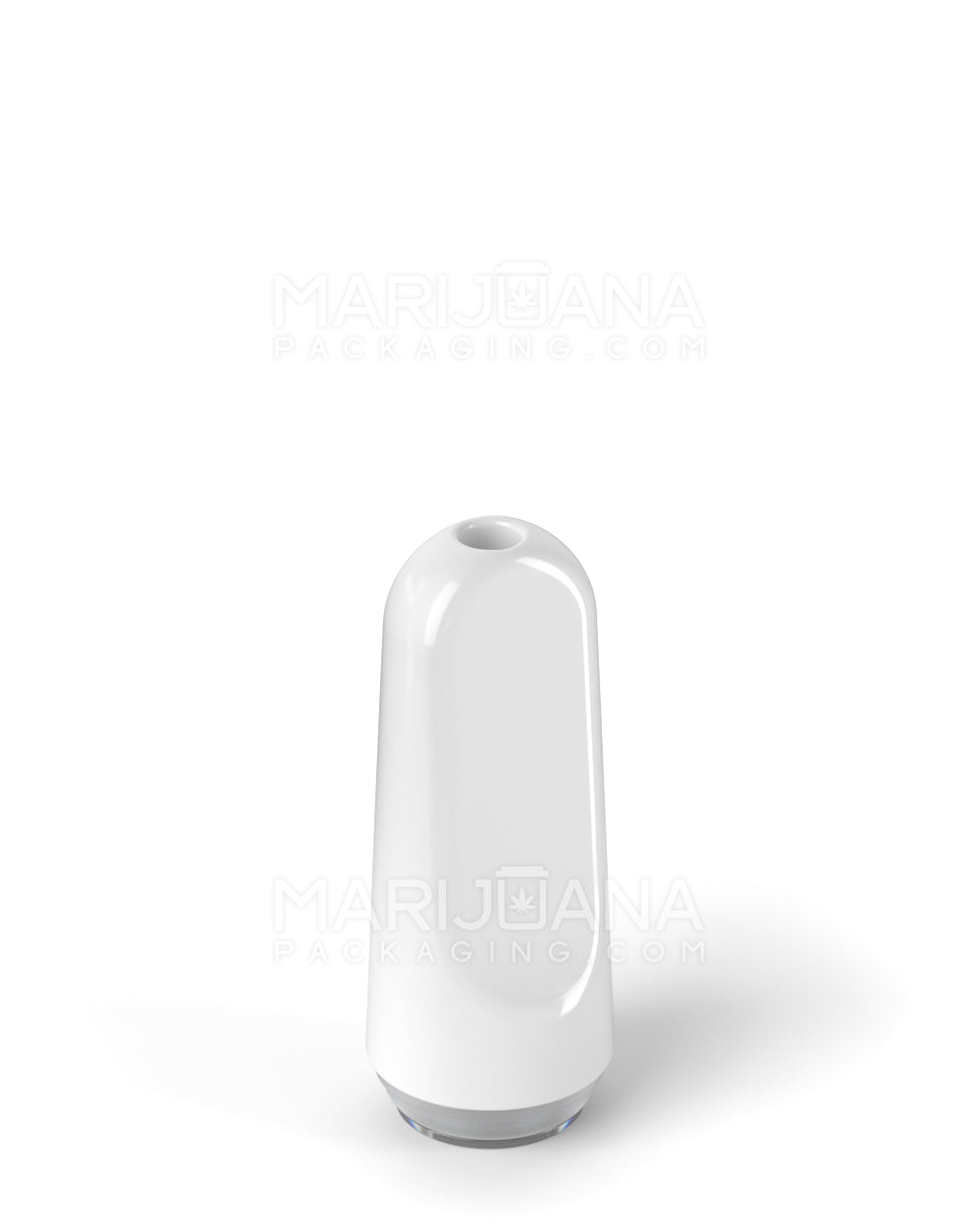RAE | Flat Vape Mouthpiece for Hand Press Ceramic Cartridges | White Ceramic - Hand Press - 3600 Count - 3
